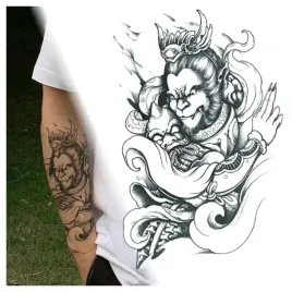 tatuaz-demon-zly-art-zmywalny-tymczasowy-wodny