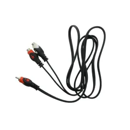 kabel-1rca-wt-2rca-gn-1-8m-lezka