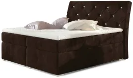 lozko-kontynentalne-160-do-sypialni-materac-balvin-ciemnobrazowy