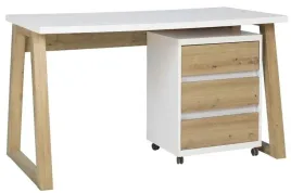 biurko-iwo-135x65x75-cm-z-kontenerkiem-3-szuflady-dab-artisan-biale