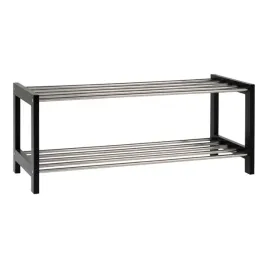 regal-na-buty-house-nordic-padova-77-cm-metalowy-2-poziomy-czarny