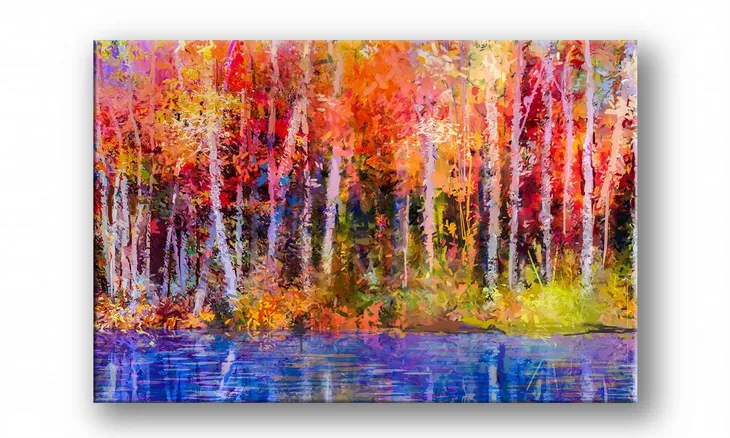 obraz-na-plotnie-052-las-60x40cm-stan-nowy