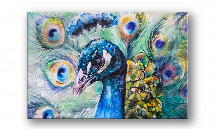 obraz-na-plotnie-081-paw-60x40cm-stan-nowy