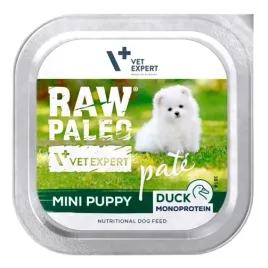 vetexpert-raw-paleo-pate-mini-puppy-duck-150g