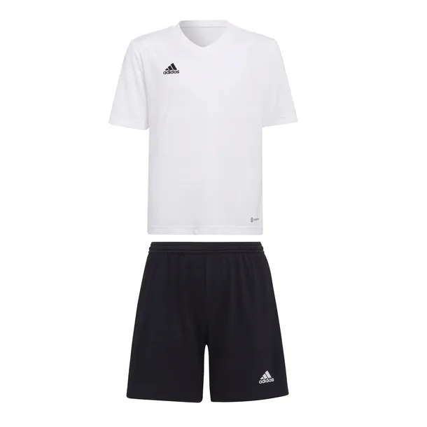 sportowy strój na wf i trening adidas zestaw koszulka+spodenki r128