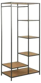 garderoba-otwarta-actona-seaford-stojacy-wieszak-czarny-165-cm-5-polek