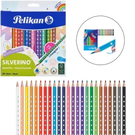 pelikan-kredki-olowkowe-trojkatne-silverino-24-kol