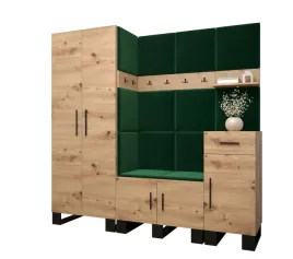 zestaw-mebli-do-przedpokoju-abiks-meble-artin-200-cm-zielony-dab-artisan