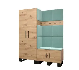 zestaw-mebli-do-przedpokoju-abiks-meble-artin-158-cm-turkusowy-dab-jasny