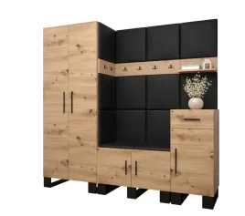 zestaw-mebli-do-przedpokoju-abiks-meble-artin-200-cm-czarny-dab-ekoskora