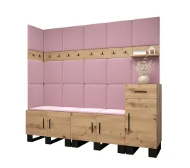 zestaw-mebli-do-przedpokoju-abiks-meble-artin-210-cm-rozowy-dab-artisan
