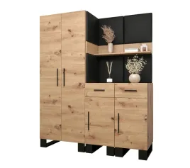 zestaw-mebli-do-przedpokoju-abiks-meble-artin-158-cm-czarny-dab-ekoskora