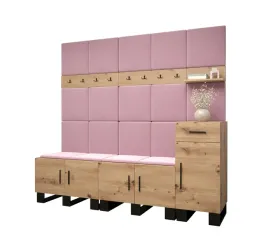 zestaw-mebli-do-przedpokoju-abiks-meble-artin-210-cm-rozowy-dab-artisan