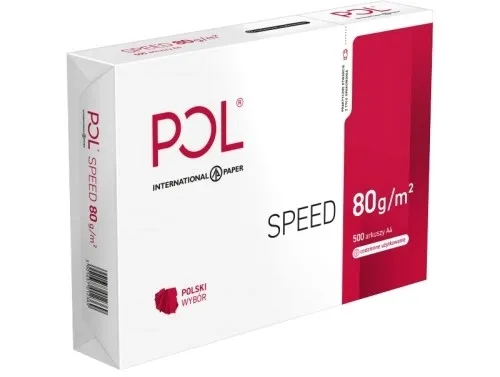 /PAPIER RYSUNKOWY POLSPEED PAPIERY KSERO A4/500