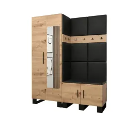 meble-do-przedpokoju-abiks-meble-artin-czarny-dab-artisan-158-cm-lustro