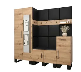 zestaw-mebli-do-przedpokoju-abiks-meble-artin-200-cm-dab-czarny