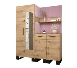 zestaw-mebli-do-przedpokoju-abiks-meble-artin-lustro-158-cm-rozowy