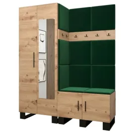 zestaw-mebli-do-przedpokoju-abiks-meble-artin-lustro-158-cm-zielony