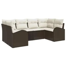 modulowa-sofa-ogrodowa-3-czesciowa-brazowy-i-kremowy-polirattan