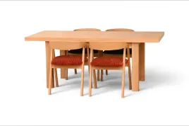 stol-fornirowany-classic-oak-4-krzesla-debowe-z-tapicerowanym-siedziskiem