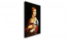obraz-na-plotnie-002-dama-z-gronostajem-60x90cm
