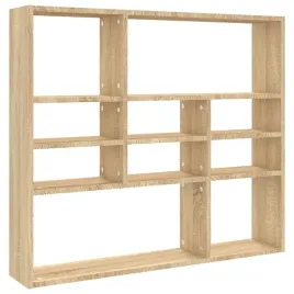 polka-scienna-z-15-przegrodami-dab-sonoma-90-x-16-x-78-cm