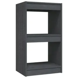 szafka-regal-na-ksiazki-z-litego-drewna-sosnowego-szary-40x30x715-cm