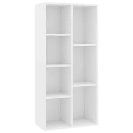 regal-na-ksiazki-z-7-polkami-bialy-50-x-25-x-106-cm
