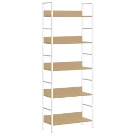regal-5-poziomowy-debowo-bialy-60x276x1585-cm-material-drewnopochodny-s