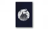 obraz-na-plotnie-029-gory-noca-60x90cm-stan-nowy