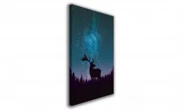 obraz-na-plotnie-036-jelen-noca-60x90cm
