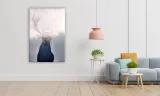 obraz-na-plotnie-047-jelen-na-tle-lasu-60x90cm-szerokosc-cm-51-60