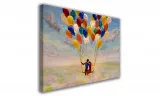 obraz-na-plotnie-078-para-na-balonach-90x60cm