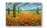 obraz-na-plotnie-084-pole-makow-90x60cm-stan-nowy