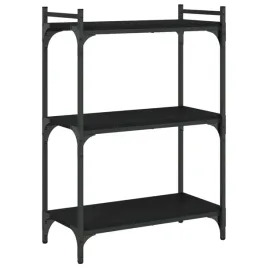 regal-na-ksiazki-z-metalowa-rama-czarny-60x30x86-cm