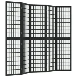 skladany-parawan-shoji-z-litego-drewna-jodlowego-czarny-200x170-cm