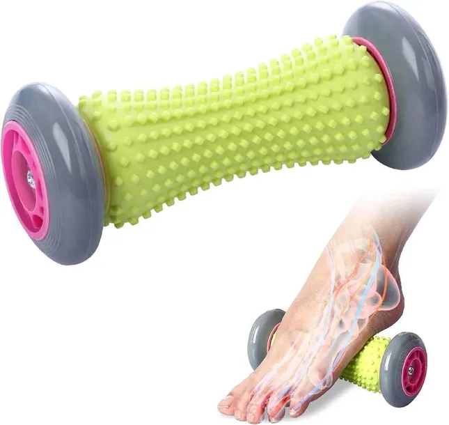 WAŁEK REHABILITACYJNY DO MASAŻU ROLLER Z WYPUSTKAMI KÓŁKA AUTOMASAŻ SPIKE
