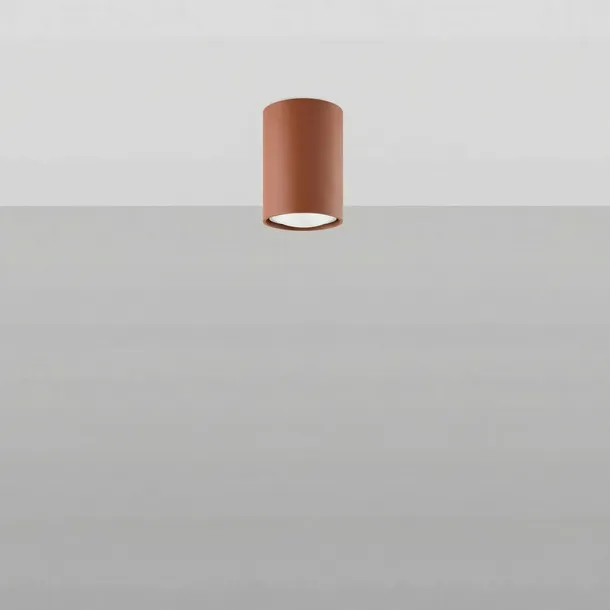 plafon-lampa-sufitowa-lagos-10-czerwony-metalowy-1x-gu10-10-w-sollux-stan-nowy