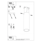 plafon-lampa-sufitowa-lagos-20-bezowy-metalowy-1x-gu10-10-w-sollux-stan-nowy-kolekcja-lagos