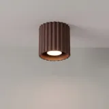 plafon-lampa-sufitowa-aura-brazowy-okragly-aluminiowy-1x-gu10-sollux-kolor-brazowy