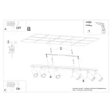 plafon-lampa-sufitowa-ring-6l-szary-taupe-metalowy-6x-gu10-10-w-sollux-stan-nowy-rodzaj-gwintu-gu10