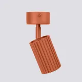 plafon-lampa-sufitowa-karbon-1-czerwona-ochra-aluminiowy-1x-gu10-sollux-stan-nowy-rodzaj-gwintu-gu10