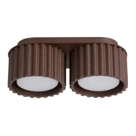 plafon-aura-2-brazowy-gx53