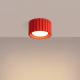 plafon-lampa-sufitowa-aura-czerwony-okragly-aluminiowy-1x-gx53-sollux-kolekcja-aura