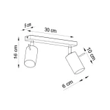 plafon-ring-2-burgund-kolekcja-ring-stan-nowy