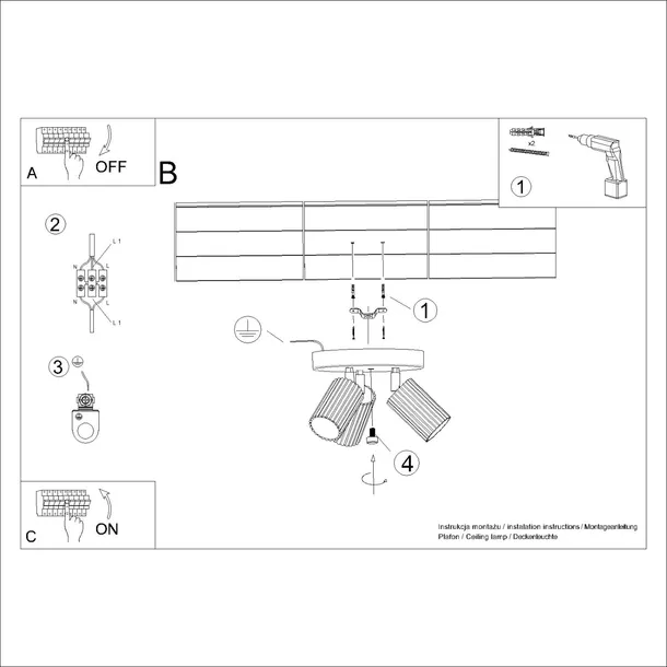 plafon-karbon-3p-3x-gu10-10w-czerwony-aluminiowy-salon-sypialnia-sollux-kolekcja-karbon-rodzaj-gwintu-gu10