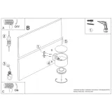 kinkiet-lampa-scienna-modo-czerwony-okragly-aluminiowy-1x-gx53-sollux-kolekcja-modo-ksztalt-okragly