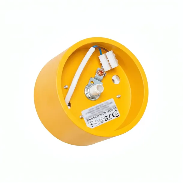 plafon-lampa-sufitowa-modo-zolty-okragly-aluminiowy-1x-gx53-sollux-salon-ksztalt-okragly-stan-nowy