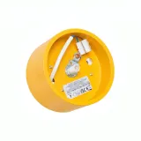 plafon-lampa-sufitowa-modo-zolty-okragly-aluminiowy-1x-gx53-sollux-salon-ksztalt-okragly-stan-nowy