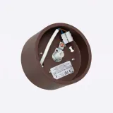 plafon-lampa-sufitowa-modo-brazowy-okragly-aluminiowy-1x-gx53-sollux-garaz-stan-nowy-ksztalt-okragly